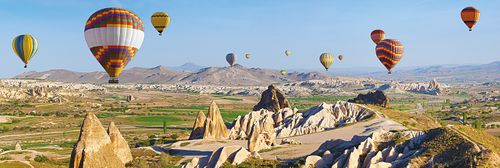 Peri Bacaları Kapadokya - Nevşehir Ahşap Puzzle 300 Parça (SY11