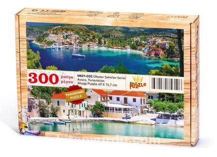 Assos Yunanistan Ahşap Puzzle 300 Parça (UK01-CCC)
