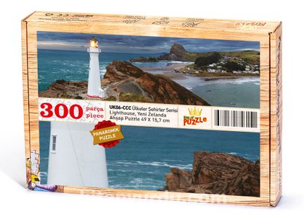 Lighthouse Yeni Zelanda	Ahşap Puzzle 300 Parça	(UK06-CCC)
