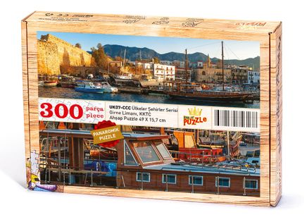 Girne Limanı KKTC	Ahşap Puzzle 300 Parça	(UK07-CCC)