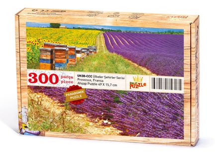 Provence Fransa Ahşap Puzzle 300 Parça (UK08-CCC)