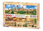 San Gimignano Toskana - İtalya Ahşap Puzzle 300 Parça (UK09-CCC)