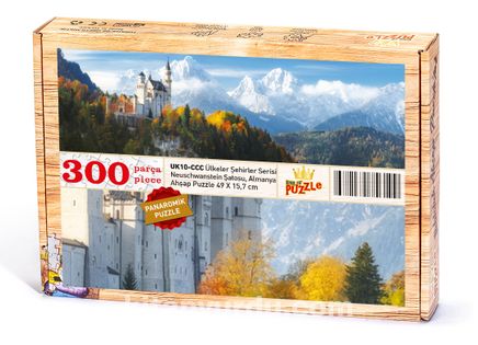 Neuschwanstein Şatosu Almanya	Ahşap Puzzle 300 Parça (UK10-CCC)