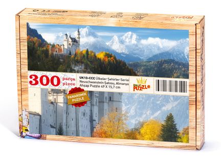 Neuschwanstein Şatosu Almanya	Ahşap Puzzle 300 Parça (UK10-CCC)