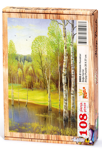 Göldeki Kavaklar Ahşap Puzzle 108 Parça (DG02-C)	