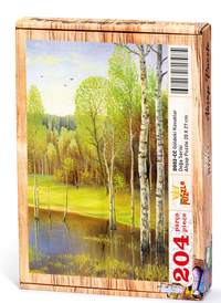 Göldeki Kavaklar Ahşap Puzzle 204 Parça (DG02-CC)