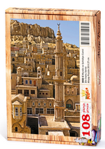 Mardin ve Şehidiye Camii Ahşap Puzzle 108 Parça (DI02-C)