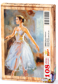 Balerin Ahşap Puzzle 108 Parça (DM03-C)