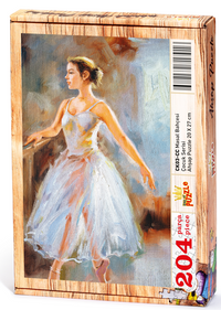 Balerin Ahşap Puzzle 204 Parça (DM03-CC)