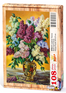 Leylaklar  Vazosu Ahşap Puzzle 108 Parça (NT06-C)