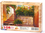Yaz Sokağı - İtalya Ahşap Puzzle 108 Parça (SK05-C)