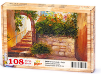 Yaz Sokağı - İtalya Ahşap Puzzle 108 Parça (SK05-C)