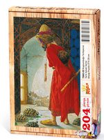 Kaplumbağa Terbiyecisi Ahşap Puzzle 204 Parça (TS02-CC)