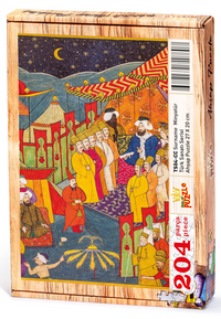 Surname - Minyatür Ahşap Puzzle 204 Parça (TS04-CC)