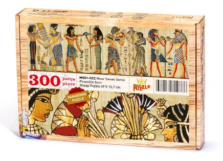 Piramitin Sırrı Ahşap Puzzle 300 Parça (MS01-CCC)