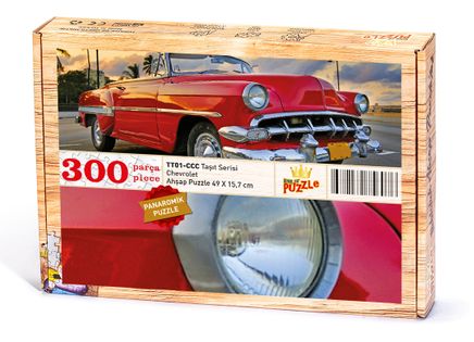 Chevrolet	 Ahşap Puzzle 300 Parça (TT01-CCC) 