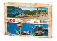 Kameriye Adası ve Manastır kalıntıları Muğla Ahşap Puzzle 300 Parça (SY08-CCC)