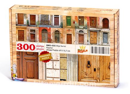 Kapılar Ahşap Puzzle 300 Parça (OB01-CCC)
