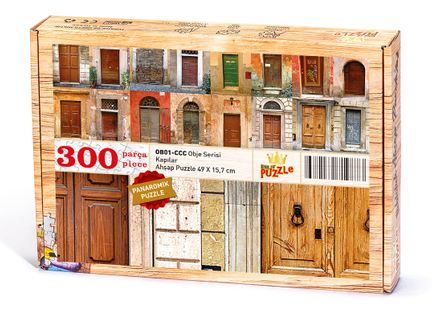 Kapılar Ahşap Puzzle 300 Parça (OB01-CCC)