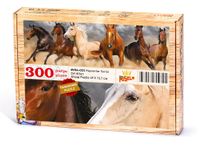 Çöl Atları Ahşap Puzzle 300 Parça (HV04-CCC)