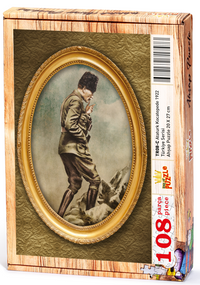 Atatürk Kocatepe'de 1922 Ahşap Puzzle 108 Parça (TR08-C)
