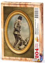 Atatürk Kocatepe'de 1922 Ahşap Puzzle 204 Parça (TR08-CC)