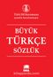 Büyük Türkçe Sözlük (Karton Kapak)