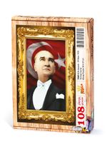 Atatürk - 29 Ekim 1933 Ahşap Puzzle 108 Parça (TR09-C)