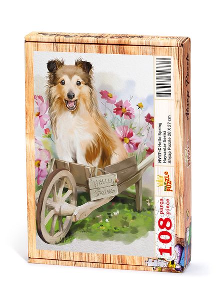 Hello Spring Ahşap Puzzle 108 Parça (HV17-C)