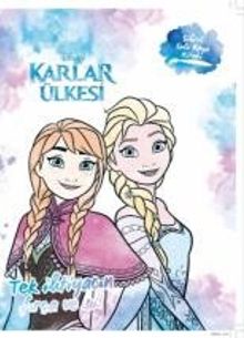 Disney Karlar Ülkesi Sihirli Sulu Boya Kitabı 