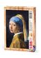 İnci Küpeli Kız /Johannes Vermeer Ahşap Puzzle 108 Parça (KR01-C)