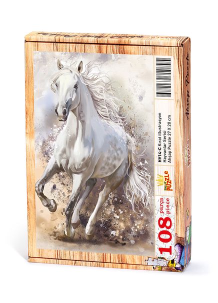 Kırat İllüstrasyon Ahşap Puzzle 108 Parça (HV14-C)