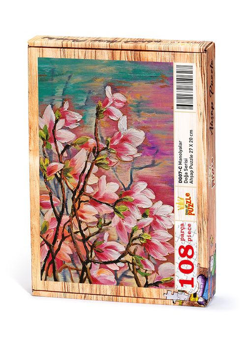 Manolyalar Ahşap Puzzle 108 Parça (DG07-C)