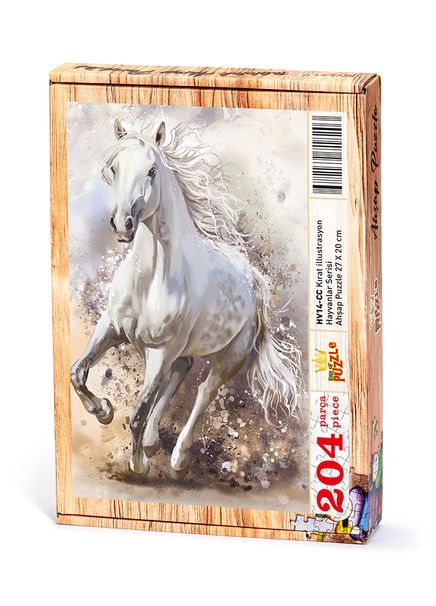 Kırat İllüstrasyon Ahşap Puzzle 204 Parça (HV14-CC)