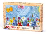 Kelebekler ve Bahar Ahşap Puzzle 204 Parça (HV23-CC)