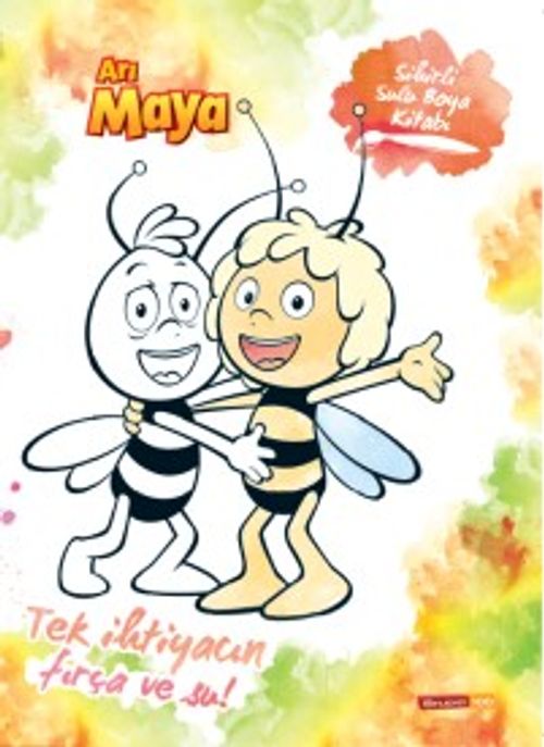 Arı Maya Sihirli Sulu Boya Kitabı 