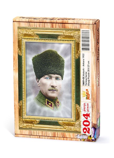Atatürk - Ankara 1922 Ahşap Puzzle 204 Parça (TR07-CC)