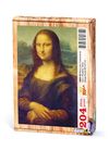 Mona Lisa / Leonardo da Vinci Ahşap Puzzle 204 Parça (KR03-CC)