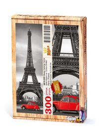 Eyfel Kulesi ve “Çirkin Ördek” Paris - Fransa	Ahşap Puzzle 300 Parça (UK12-CCC)