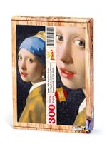 İnci Küpeli Kız /Johannes Vermeer Ahşap Puzzle 300 Parça (KR01-CCC)