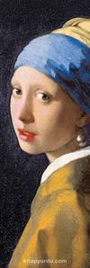 İnci Küpeli Kız /Johannes Vermeer Ahşap Puzzle 300 Parça (KR01-CCC)