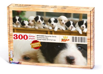 Sevimli Yavrular Ahşap Puzzle 300 Parça (HV13-CCC)