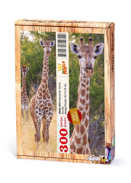 Zurafa Ahşap Puzzle 300 Parça (HV06-CCC)