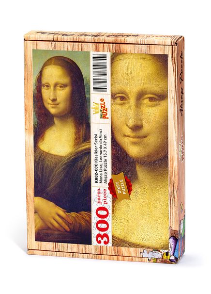 Mona Lisa,Leonardo da Vinci	Ahşap Puzzle 300 Parça	(KR02-CCC)