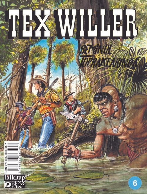Tex Willer Sayı 6 / Seminol Topraklarında