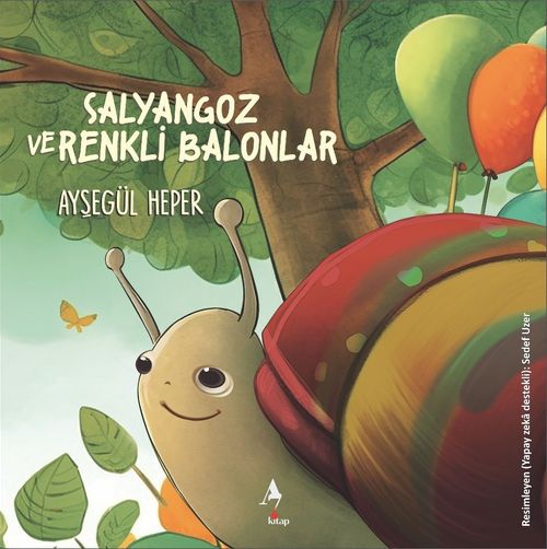 Salyangoz ve Renkli Balonlar