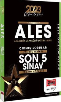 2023 ALES Fasikül Fasikül Tamamı Çözümlü Son 5 Sınav Çıkmış Sorular (16 Nisan 1023 Sınavı Dahil)