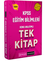 2024 KPSS Eğitim Bilimleri Konu Anlatımlı Tek Kitap
