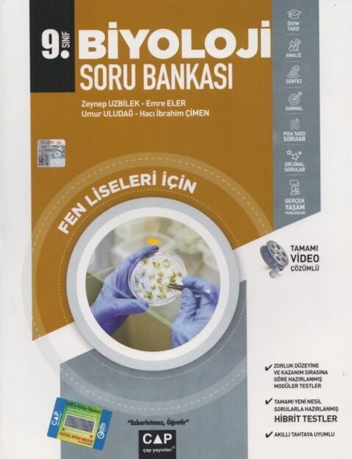 9. Sınıf Fen Lisesi Biyoloji Soru Bankası