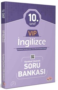 10. Sınıf İngilizce Çözümlü Soru Bankası